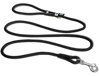 Curli Stretch Comfort Dog Leash Black