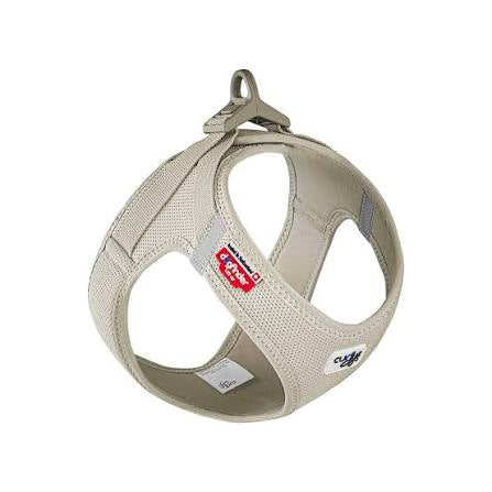 Curli Vest Dog Harness Clasp Air-Mesh Light Tan