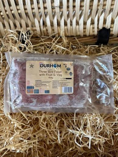 Durham Animal Feeds Three Bird Feast Mince – 454g