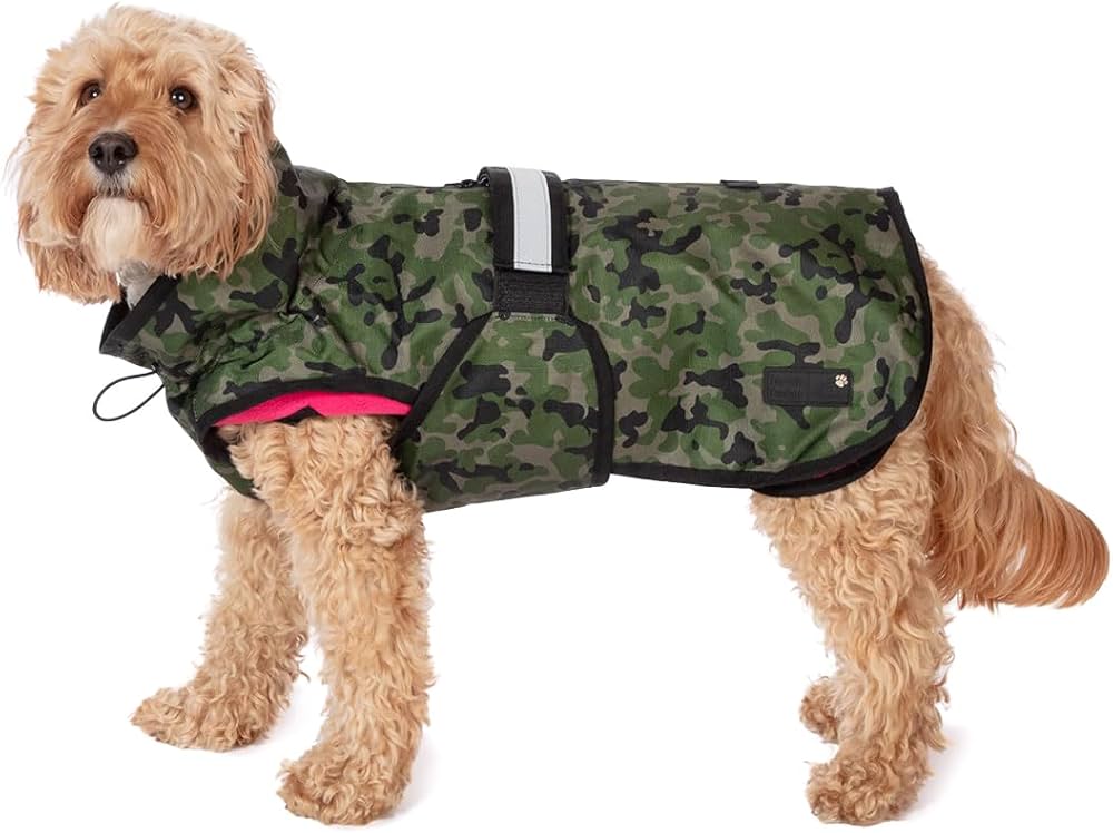 Danish Design 3-in-1 Dog Coat Camo Pink