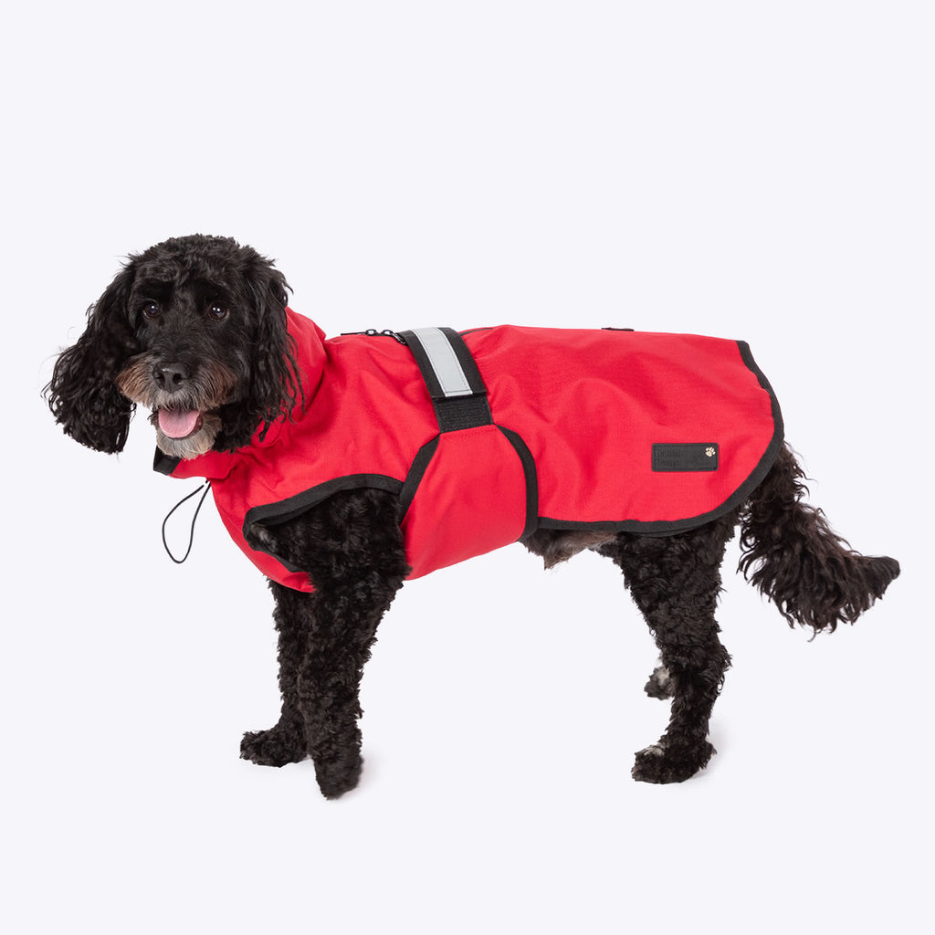 Danish Design 3-in-1 Dog Coat Red