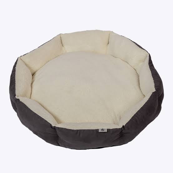 Danish Design Essentials Quilted Bed Charcoal