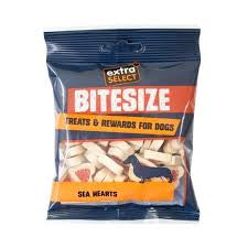 Extra Select Bitesize Sea Hearts - 100g