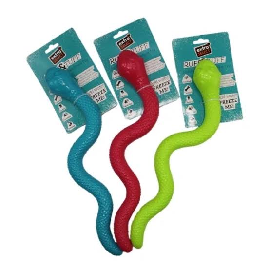 Extra Select Ruff & Tuff TPR Snake Dog Toy