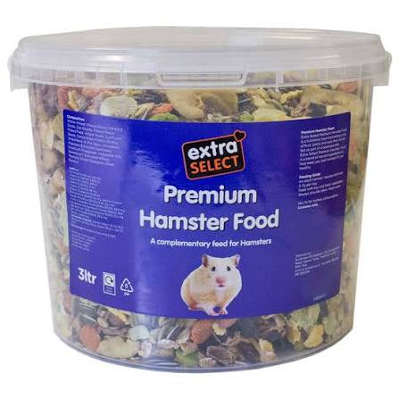 Extra Select Premium Hamster Food Bucket - 3L