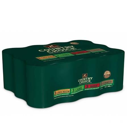 Gelert Dog Country Choice Variety Tins - 400g
