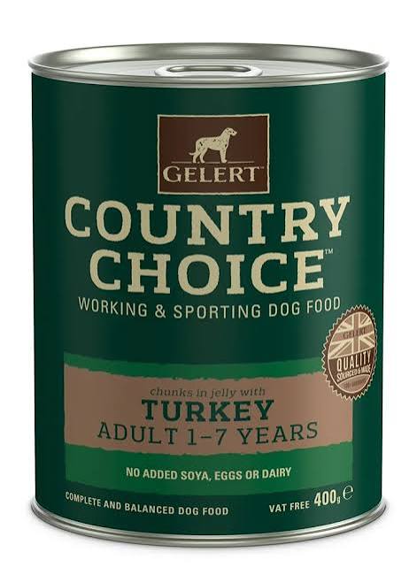 Gelert Dog Country Choice Variety Tins - 400g