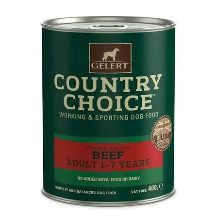 Gelert Dog Country Choice Variety Tins - 400g