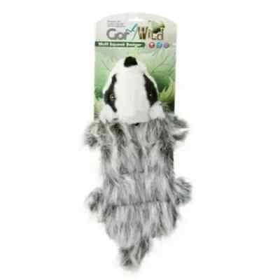 Gor Pets Gor Wild Multi Squeak Badger - 30cm