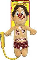 Hasbro Operation Cavity Sam Rope Dog Toy - 12in / Tan/Red/Yellow