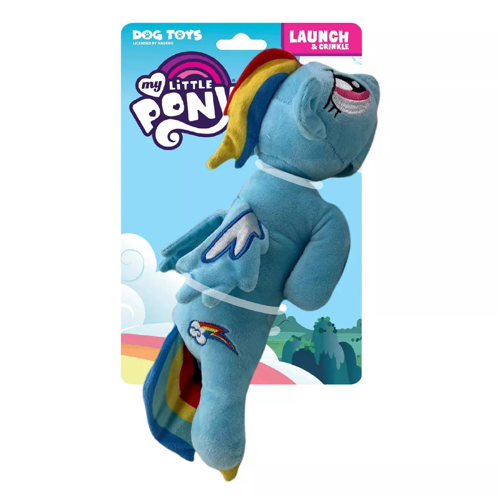 Hasbro My Little Pony Rainbow Dash Dog Toy - 13in / Blue