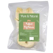Pure & Natural Puffed Pig Noses - 3 Pack