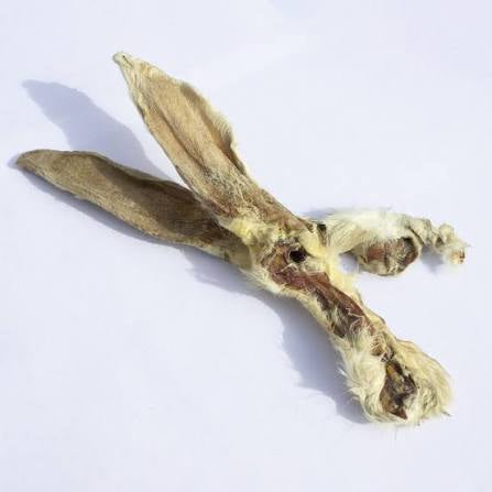 Pure & Natural Rabbit Ears With Hair - 100g