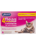Johnson's 4Fleas Tablets for Cats - 6 Treatments