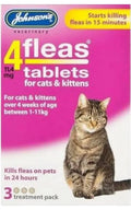 Johnson's 4Fleas Tablets for Cats - 3 Treatments