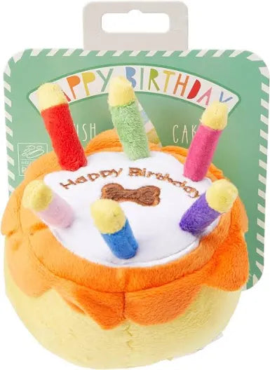 House of Paws Plush Birthday Cake Dog Toy - Large