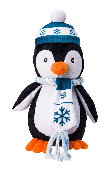 House of Paws Winter Penguin Dog Toy