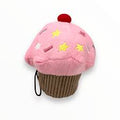 House of Paws Plush Cupcake Dog Toy - Pink