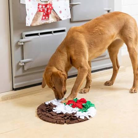 House of Paws Snuffle Christmas Pudding Treat Toy