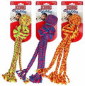 KONG Wubba Weaves with Rope - Large / Assorted