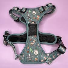 Pup Chic Boutique Tactical Dog Harness - Woodland Wonderland