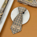 Cocopup Heritage Check Dog Tie