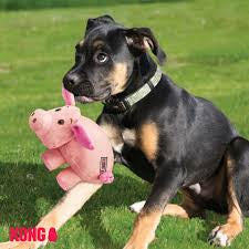 KONG Phatz Pig Dog Toy - Medium