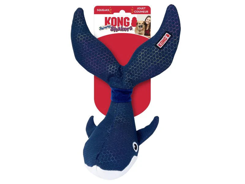 KONG Shakers Shimmy Whale - Medium