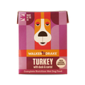 Walker & Drake Wet Dog Food Turkey with Duck & Carrot - 390g
