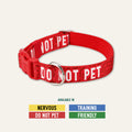 Twiggy Tags Awareness Collar - Do Not Pet