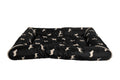 Pet Brands Water Resistant Canvas Dog Print Mattress Bed - XL