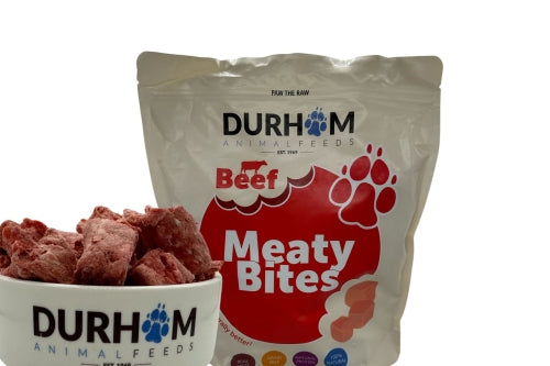 Durham Animal Feeds Beef Meaty Bites - 1kg
