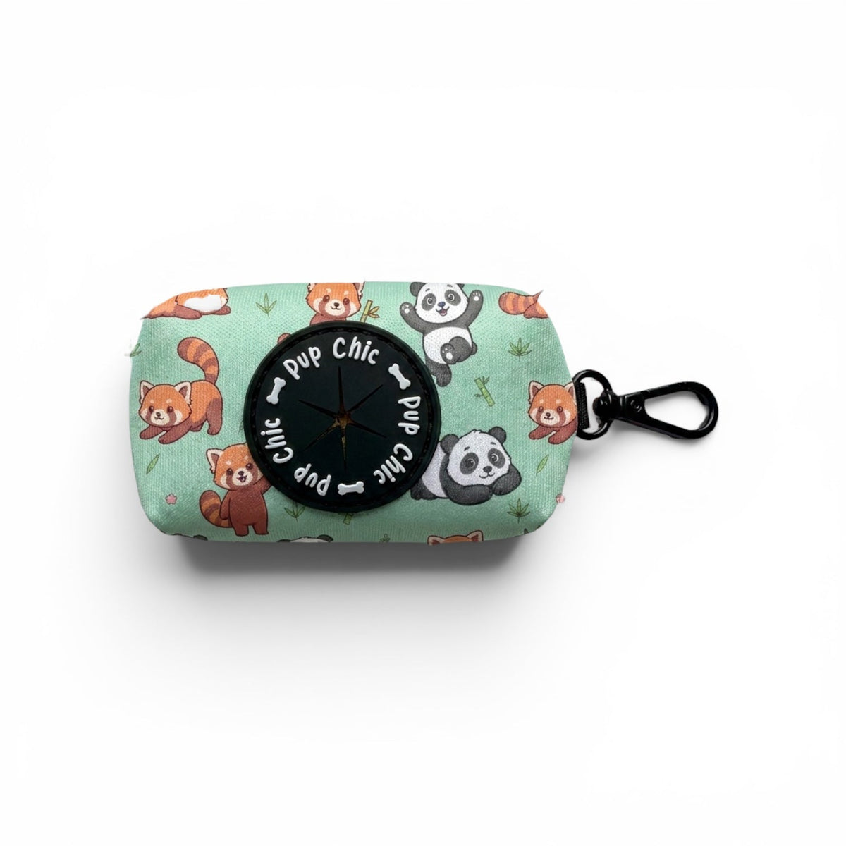 Pup Chic Boutique Poo Bag Holder - Panda Paradise