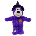 KONG Halloween Wild Knots Witch Bear Purple medium large dog toy