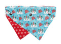 FuzzYard Chillin’ with My Snowmies Christmas Dog Bandana - Large