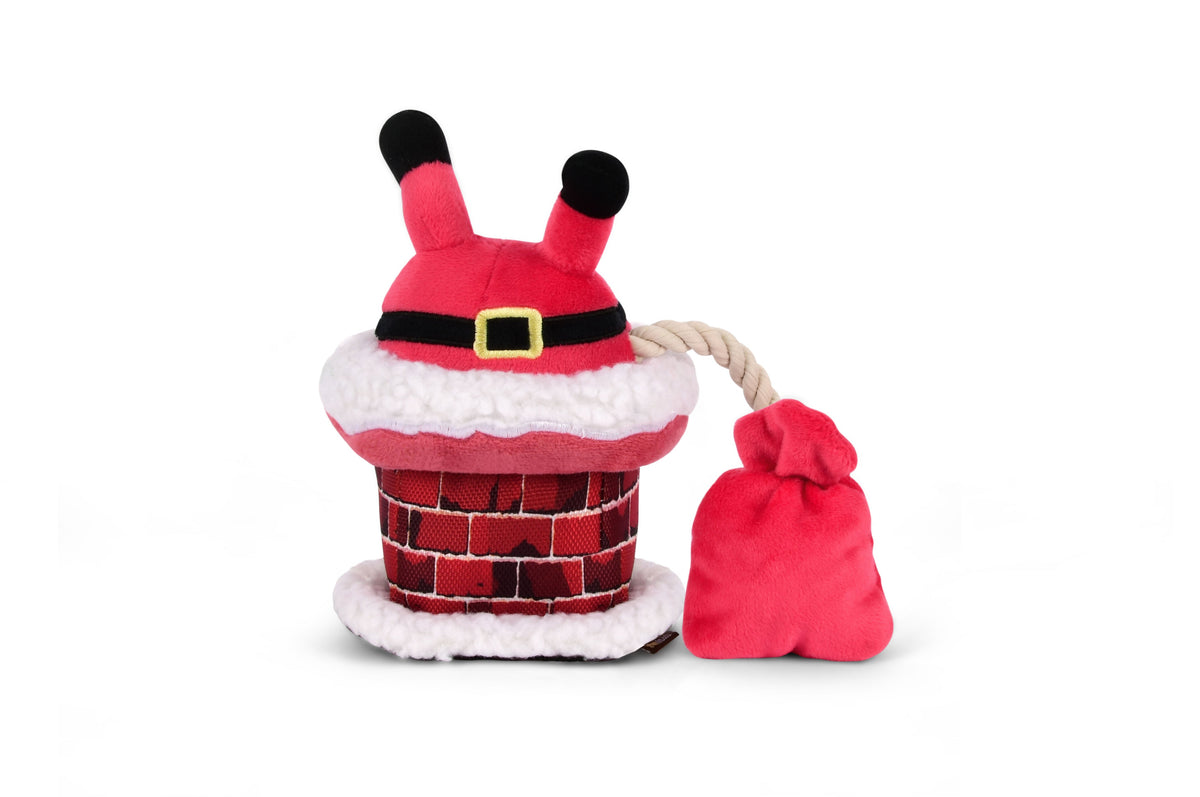 P.L.A.Y. Merry Woofmas Clumsy Santa Christmas Dog Toy