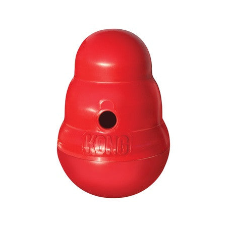 KONG Wobbler treat dispensing dog toy