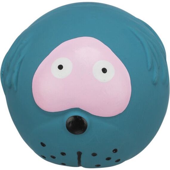 TRIXIE assorted latex Face dog toys - one supplied